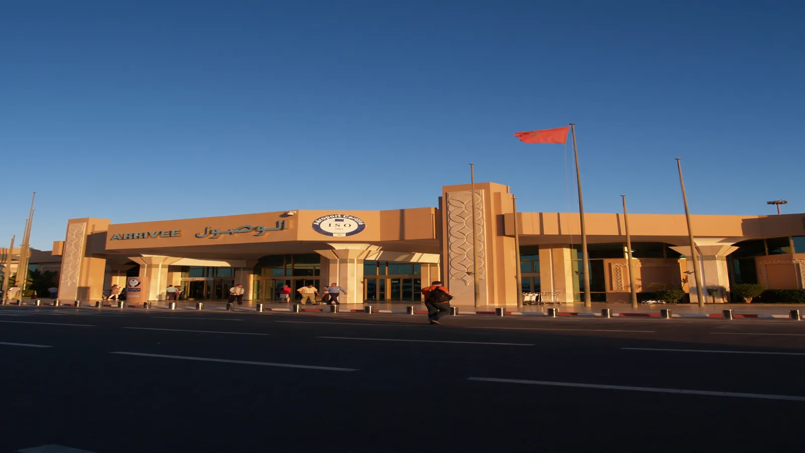 Agadir Al Massira Airport exterior for a family and group transfer guide
